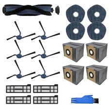For EUFY X10 PRO OMNI Main Brush/Side Brush/Filter/Mop/ Dust Bag Accessories