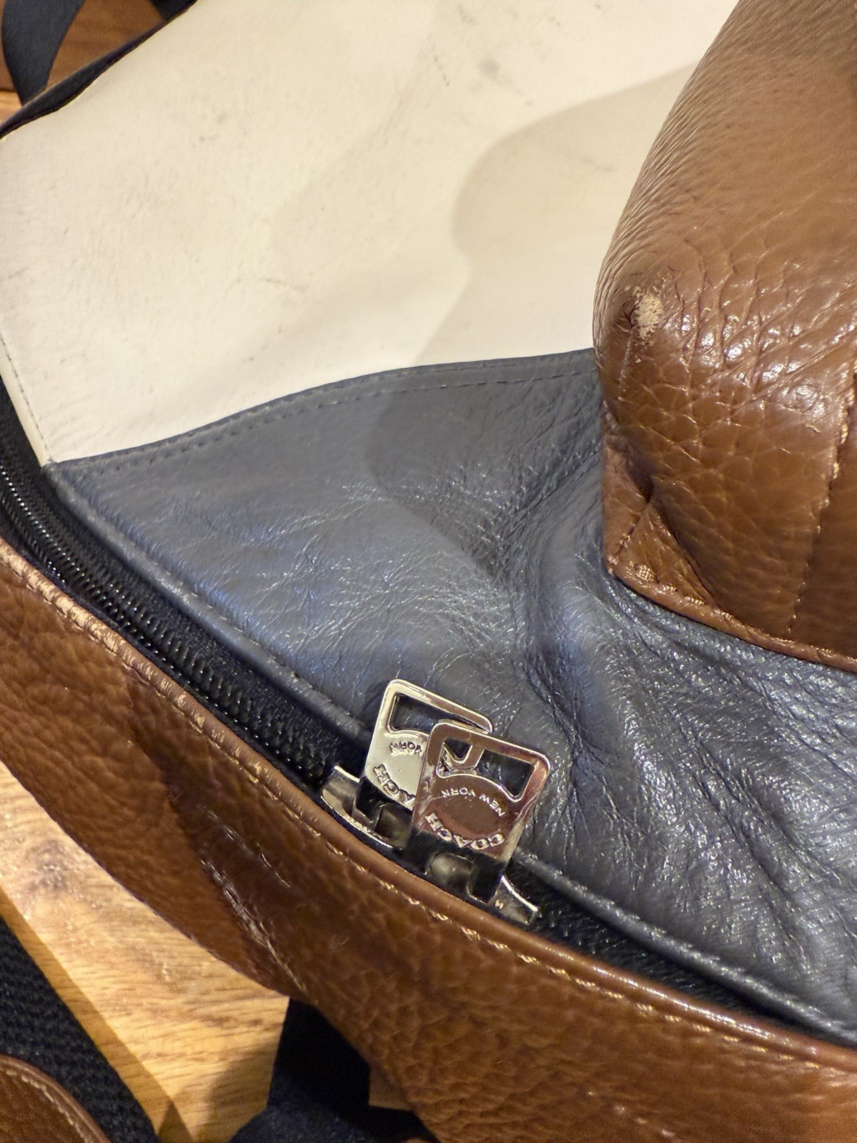 Coach Backpack Charles Patchwork Leather F57482 - image 4