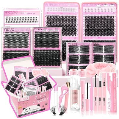 DIY Individual Eyelash Extension Set - 1846Pcs*-