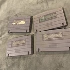 Super Nintendo SNES Lot of 4 Games Mixed Games cartridges only (Lot R) — photo 2