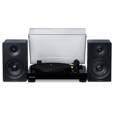 Fluance RT80 Vinyl Turntable and Ai41 Powered 5" Stereo Bookshelf Speakers