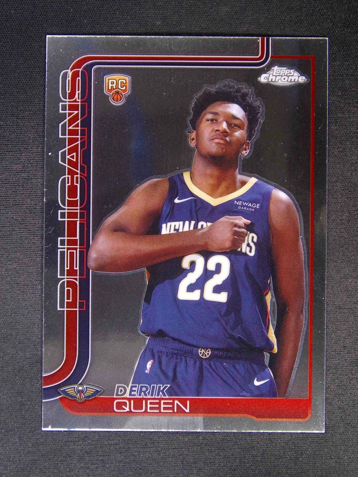 2025-26 Topps Chrome Derik Queen #263 RC Rookie Variation SSP