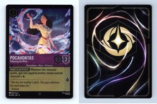 Pocahontas #42/204 Disney Lorcana Winterspell 2026 Super Rare Foil TCG Card