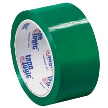 3" x 55 yds 2.2 mil Green Tape Logic Carton Sealing Tape-Pack of 24