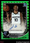 2025-26 Bowman Chrome Autograph Green Geo Refractor Javon Small 47/99 RC AUTO
