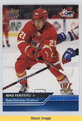 2023-24 Upper Deck CHL Blue Niks Fenenko #251 READ 1iw9