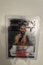 2025 Topps Finest UFC - Autographs Aiemann Zahabi #FA-AZ (AU)