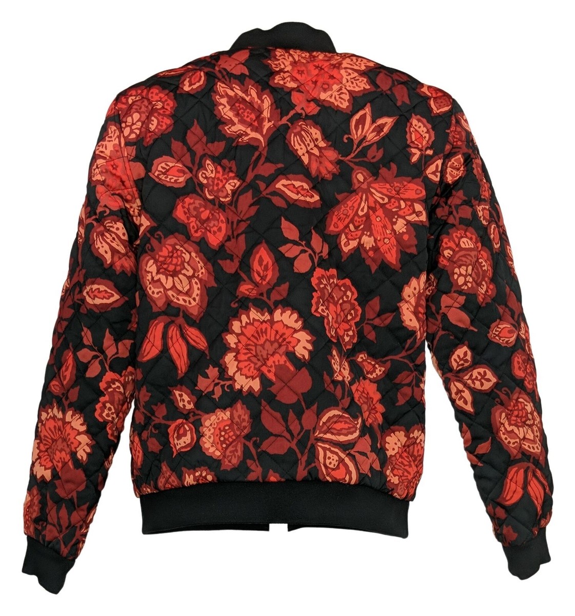 【Vintage】flower jacket Vintage Floral Blazer Jacket Size 8 Made in USA REQUIREMENTS