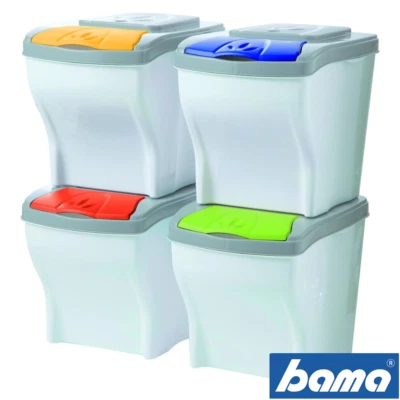 Pattumiera Pattumiera quadrata da 8/12 litri senza coperchio, cestino for rifiuti in plastica semplice e moderno, pattumiera con coperchio aperto con
