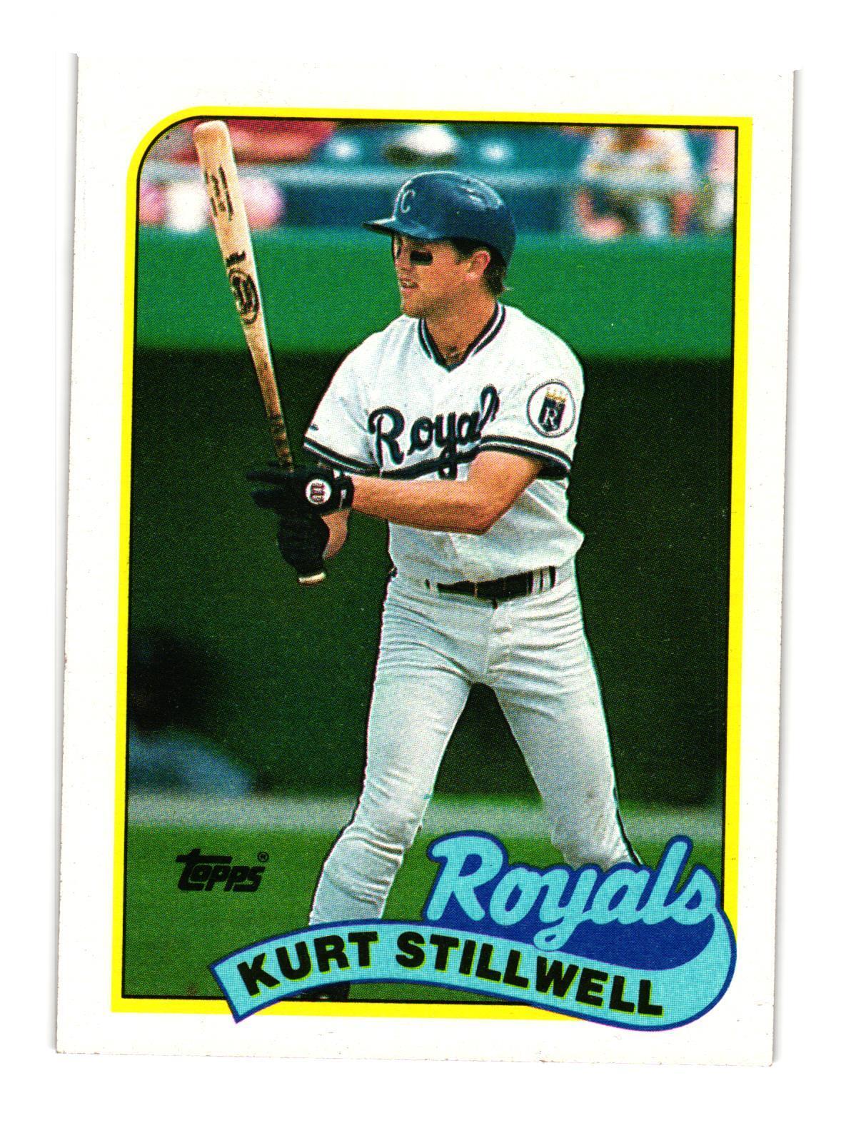 1989 Topps #596b Kurt Stillwell Kansas City Royals