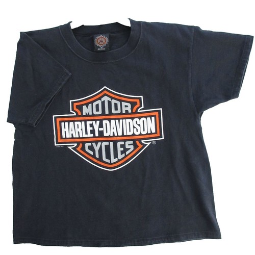 RARE 1990 Harley Davidson 3D Emblem Daytona Bike Week T Shirt