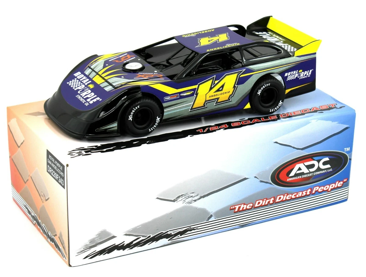 Dirt late model diecast cars 1 24 discount
