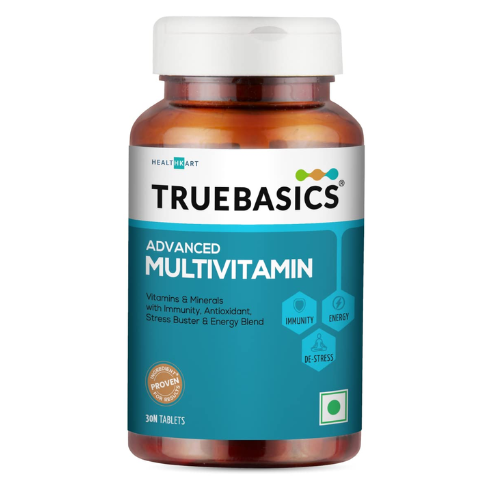 truebasics glutathione Advanced Multivitamin (30 Tablets), for Men & Women, Energy Blend Wolverine BPC-157 TB-500 Blend