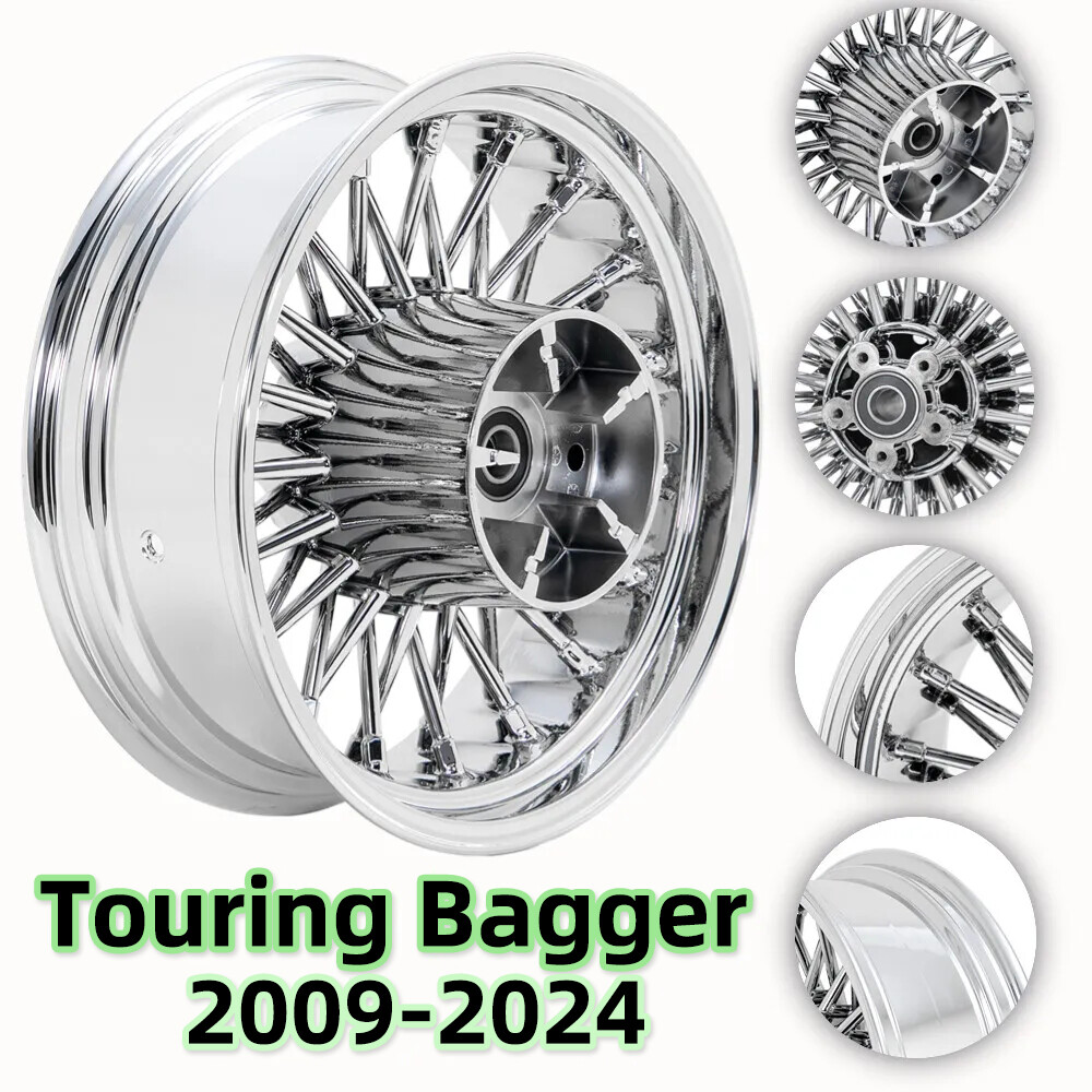 Fat Spoke Rear Wheel 16x5.5 for Harley Touring Bagger Street Road