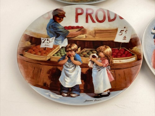 4 Knowles Collector Plates Jeanne Down's "Friends I Remember Series" NO Chips - Picture 4 of 10