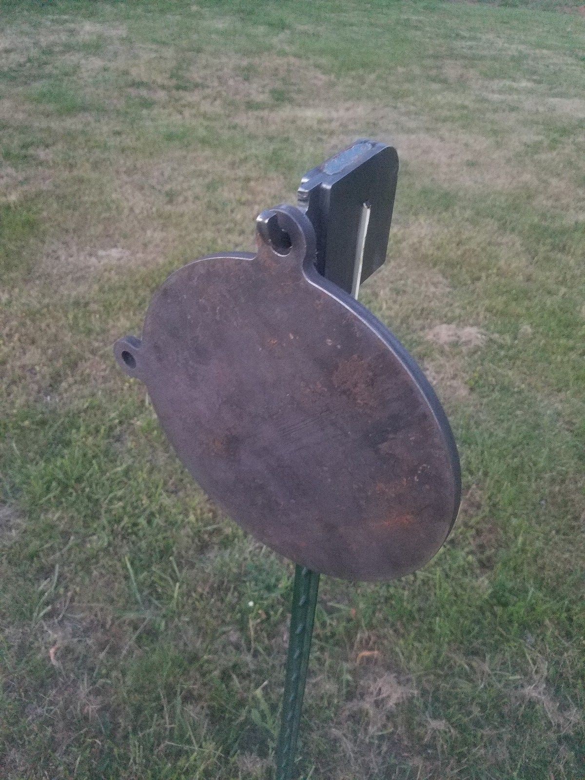 3/8 AR500 T post steel target hanger hook (1- Single)