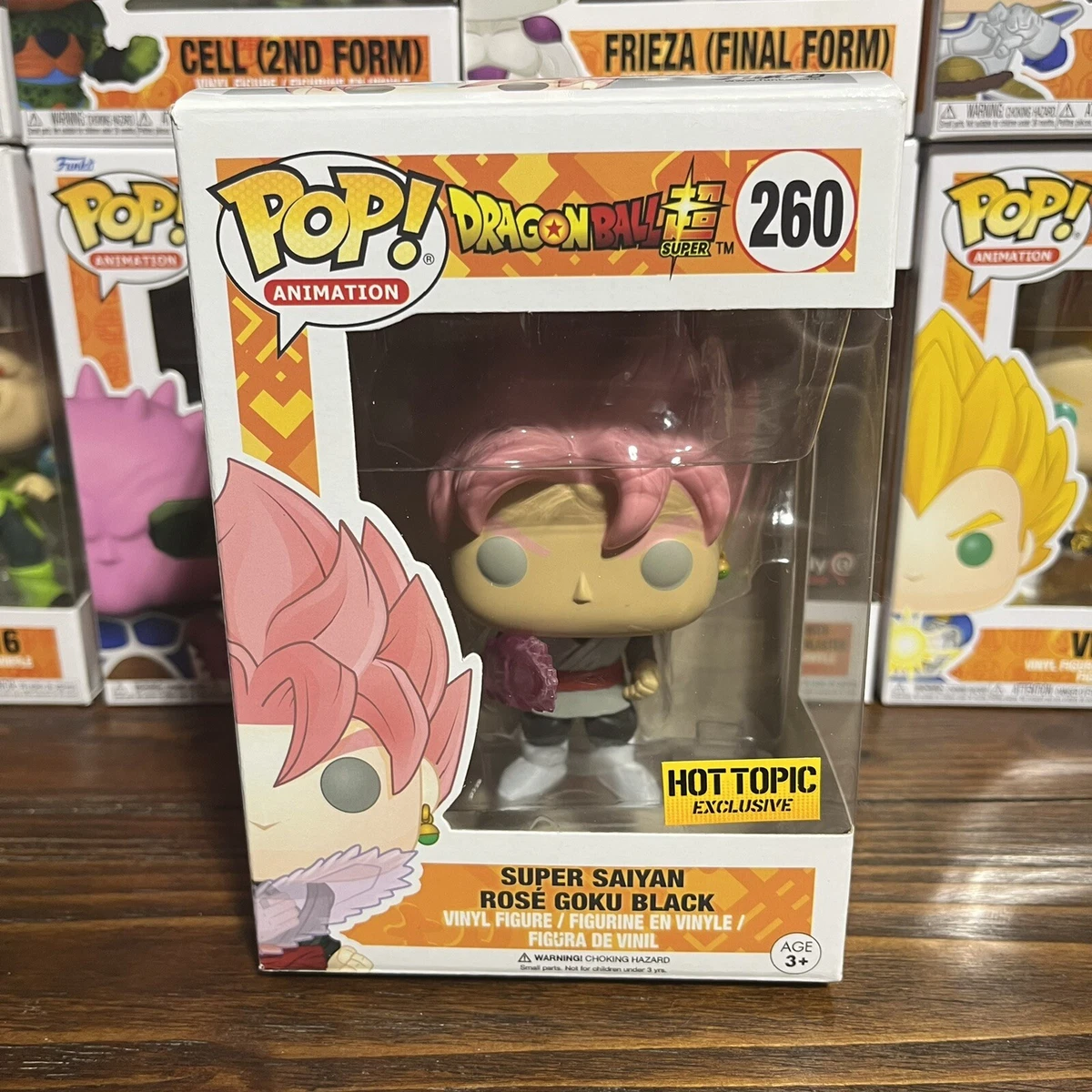 FUNKO POP! Figure Dragon Ball Super Saiyan Rose Goku Exclusive