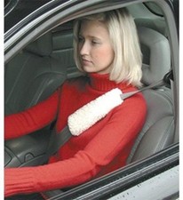 New Reversible Simulated Sheepskin Seat Belt Shoulder Pad Cover Strap Harness New Reversible Simulated Sheepskin Seat Belt Shoulder Pad Cover Strap Harness