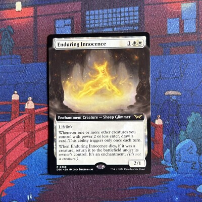 Enduring Innocence Extended Art MTG Single, Duskmourn R 0368