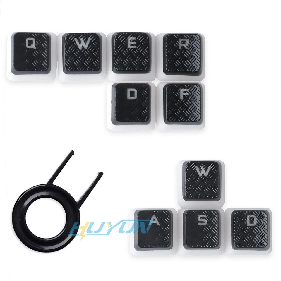 For Corsair/Logitech/RAZER Keyboards-10 Pcs Cherry MX Texture Pudding KeyCaps - Image 2 of 4
