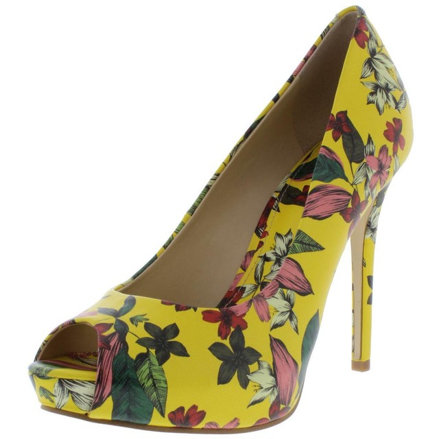 guess honora peep toe