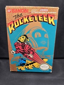 Rocketeer (Nintendo NES, 1991) Complete CIB w/ Manual Box Tested Authentic 
