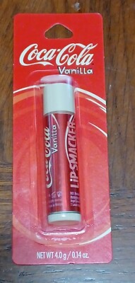 Lip Smackers Coca Cola Vanilla Flavored Lip Balm Chap Stick