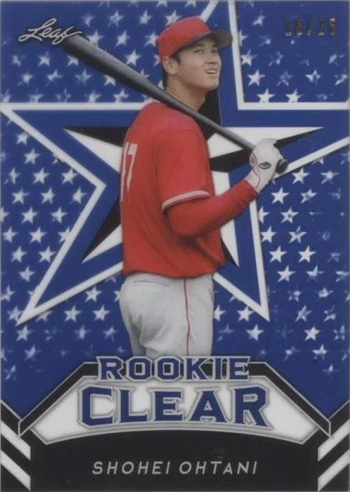 2018 Leaf Clear Rookies - Shohei Ohtani #RC-19 for sale | eBay