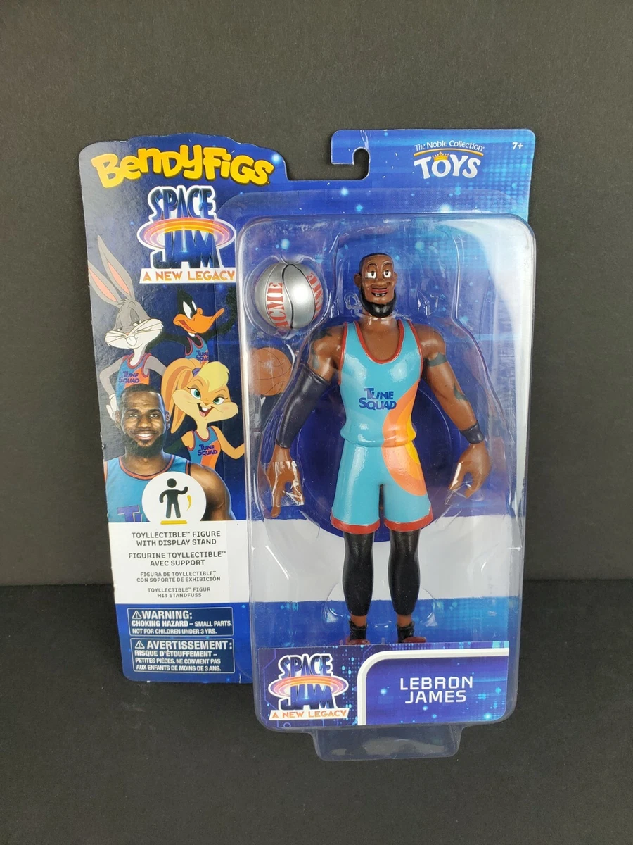 Space Jam BENDYFIGS 7 Inch LEBRON JAMES Walmart EXCLUSIVE NEW A NEW LEGACY