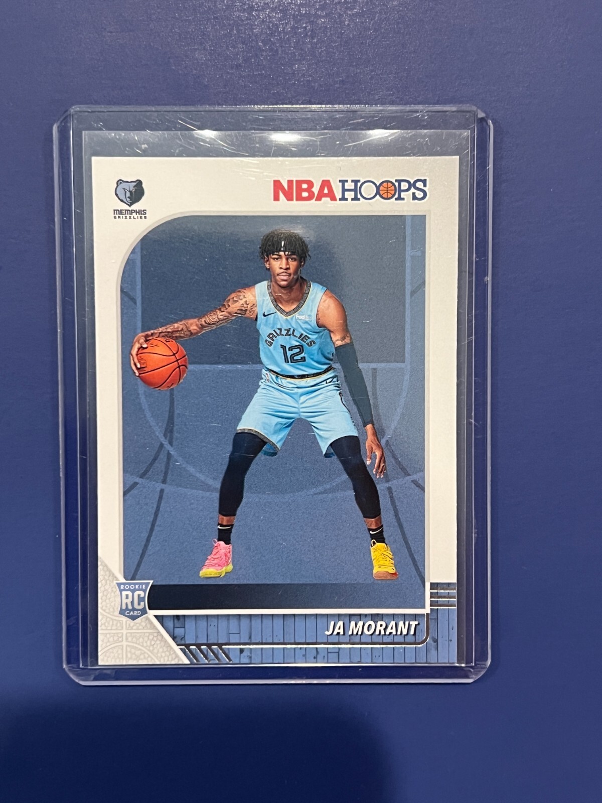 Ja Morant 2019-20 NBA Hoops #259 Rookie RC Memphis Grizzlies