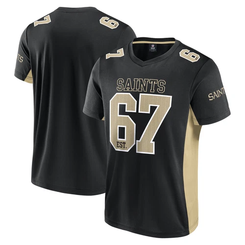 Nfl New Orleans Saints Core Foundation Polymesh Top Shirt Jersey