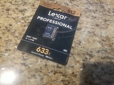 Lexar Professional 512GB 633x microSDXC UHS-I U3 Memory Card Open-box/New
