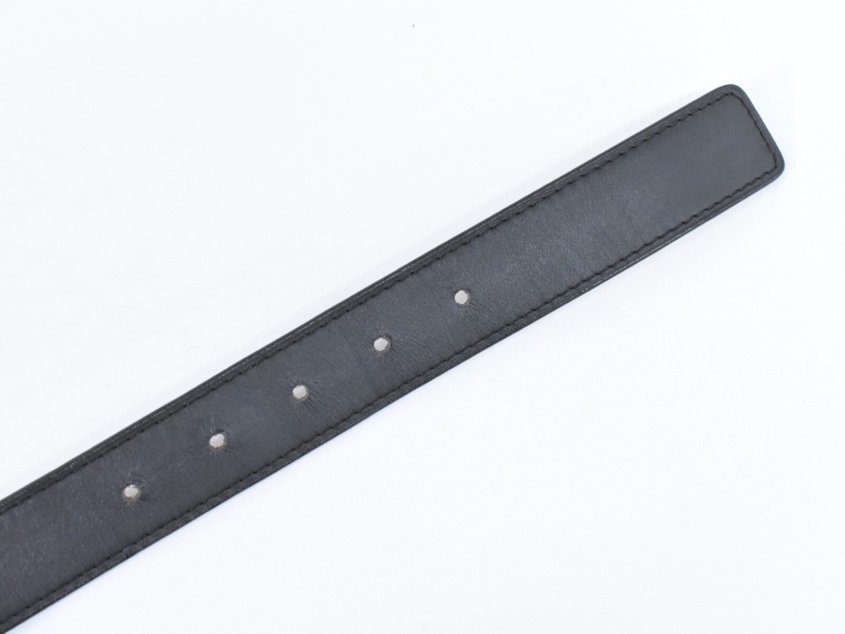 LOUIS VUITTON Belt M6812 Leather Black Men #95/38 | eBay LOUIS VUITTON Belt M6812 Leather Black Men #95/38 | eBay