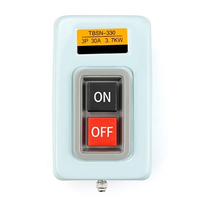 Netzdruckschalter Silver Point TBSN AC V schwarz Ein/rot Aus Kupferkontakte