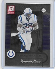 2001 Donruss Elite Football Edgerrin James Card # 36 Indianapolis Colts