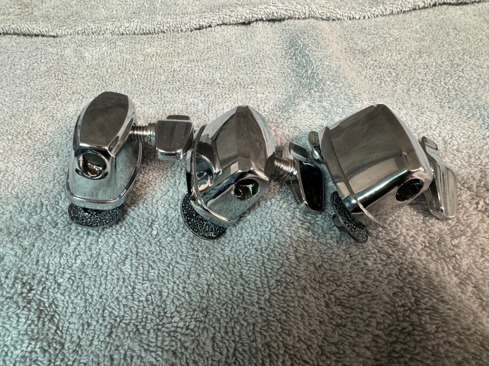 set of 3 Pearl Export floor tom leg mounts. eBay