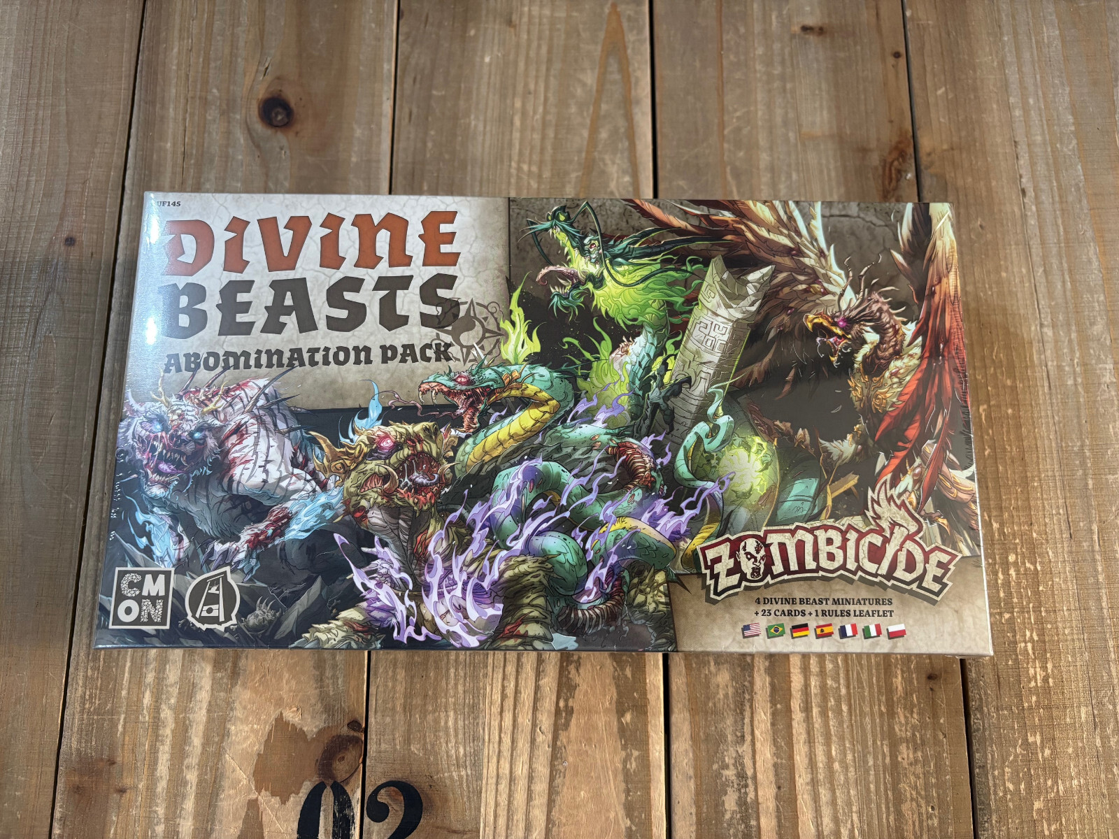 ZOMBICIDE WHITE DEAD - DIVINE BEASTS - CMON Multi-lingual