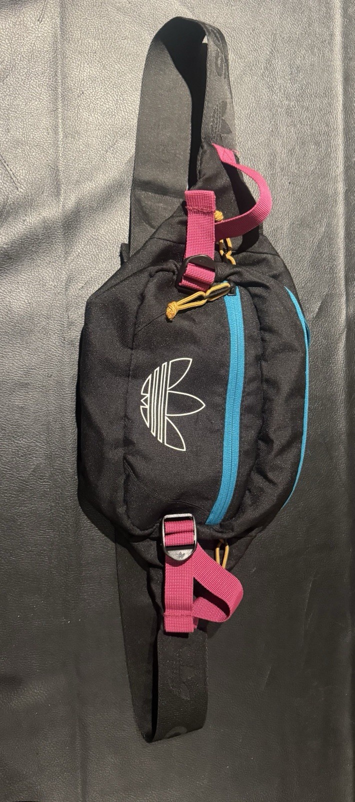 Adidas Sling Backpack Black Load Spring Crossbody… - image 6