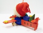 Steinbach Germany Santa Claus Flying Plane Pilot Airplane Wooden Wood Ornament — photo 7