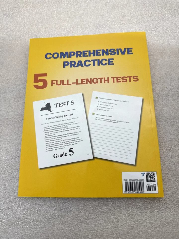 New York State Practice Workbook Grade English 2025 With Full Length Tests - Image 2 of 4