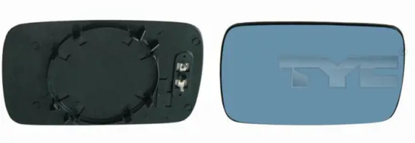 Mirror insert glass both sides Convex 303-0063-1 TYC for BMW 5 5 Touring 3
