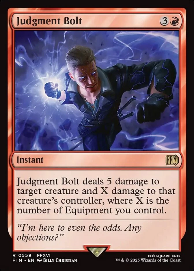Magic: The Gathering Judgment Red Rare Individual Collectible Card