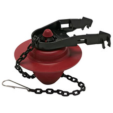 Fluidmaster 2-Inch Universal Fit Rubber Toilet Flapper with Microban