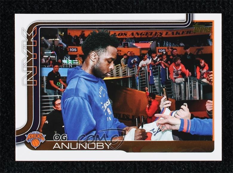 2025-26 Topps Golden Mirror Image Variations OG Anunoby #15