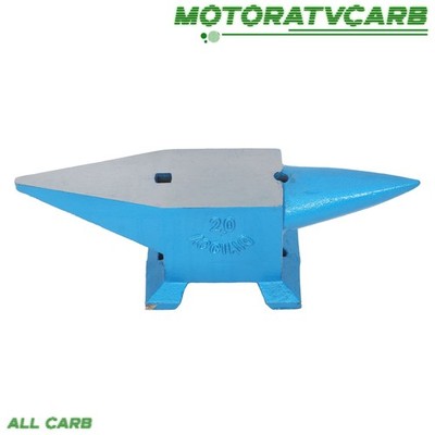 ALL-CARB 44 lb Anvil Blacksmith Forged Steel 20kg Heat Treated Long Round Horn