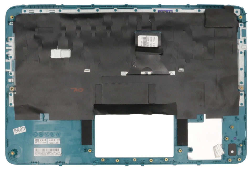 Original SWISS Keyboard w/ Palmrest for HP PROBOOK X360 11 G5 G6 Black QWERTZ - Image 2 of 2