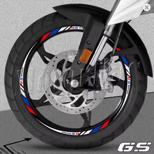 BMW R1250 GS R1200 GS G310 GS F650GS F750GS Rim Sticker Decal Set White Blue Red