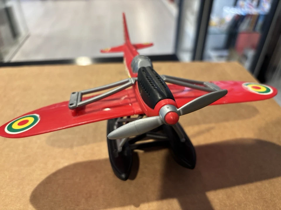 Modellino Aereo Idrovolante Anni 90 Kinder Maxi Sorpresa 18cm - Immagine 2 di 4