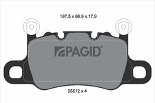 Bremsbelagsatz Scheibenbremse PAGID T2915N für PORSCHE PANAMERA 971 911 992 976