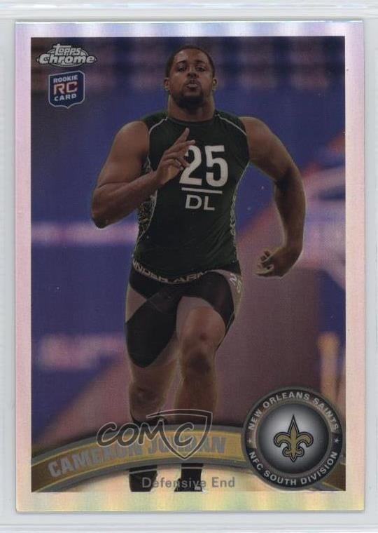 2011 Topps Chrome Refractor Cameron Jordan #39 7rf